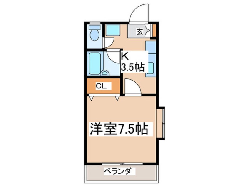 間取図 メゾン草薙　ＰＡＲＴ５