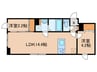 ウェルスクエア南長崎 2LDKの間取り