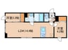 ウェルスクエア南長崎 2LDKの間取り