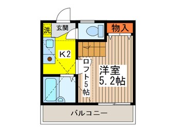 間取図 ラルゴ白糸台