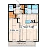 Ｒｉｃｈｅｓｓｅ Ｄｗｅｌｌ 溝 1LDKの間取り