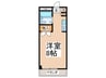 TRYプラザ 1Rの間取り