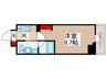 GENOVIA三ノ輪skygarden(604) 1Kの間取り