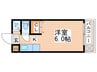 菊井コーポ 1Kの間取り