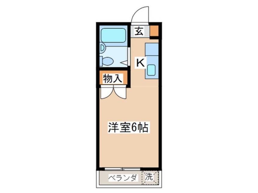 間取図 菊井コーポ