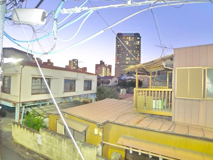 室内からの展望 ディアマンテ北千住