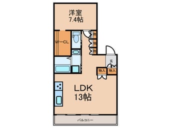 間取図 エクセルシオール目黒青葉台