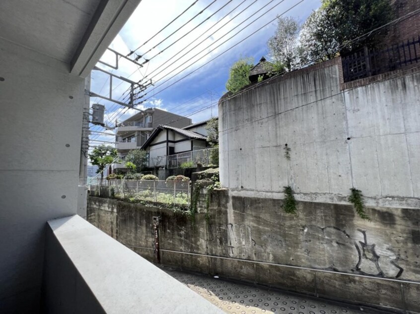 室内からの展望 エクセルシオール目黒青葉台