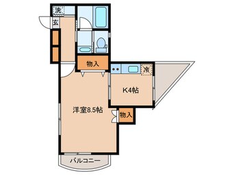 間取図 ユーフォリア大倉山