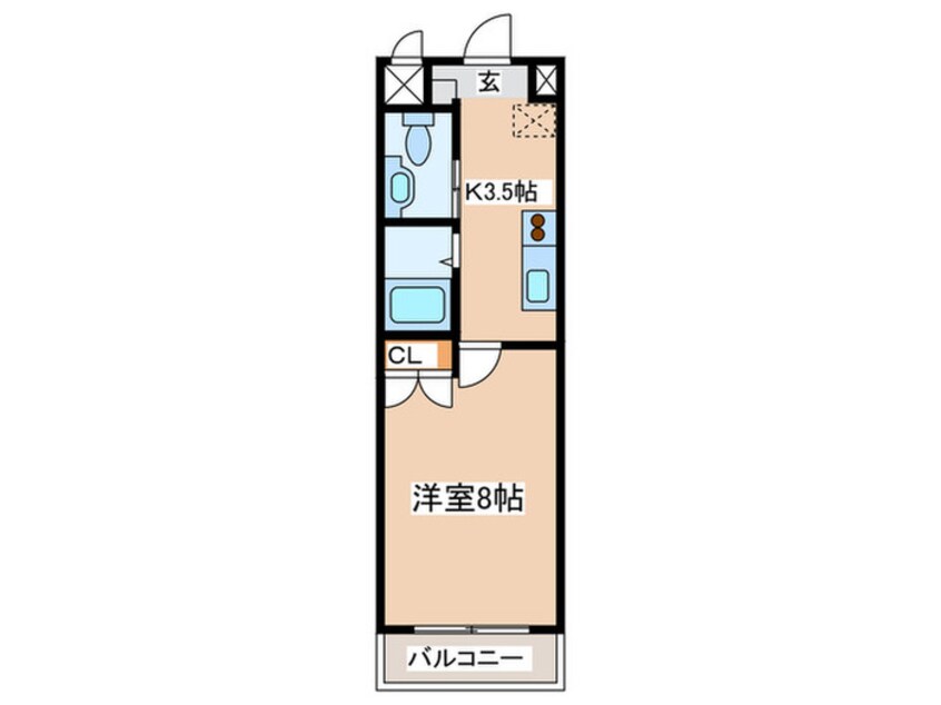 間取図 スプリングウインド