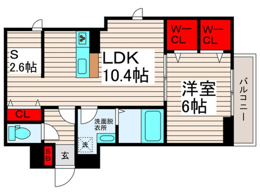 間取図 セレスティア谷在家