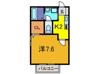 間取図 フル－ルＡ