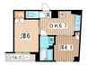 Ｔ＆Ｓハイツ 2DKの間取り