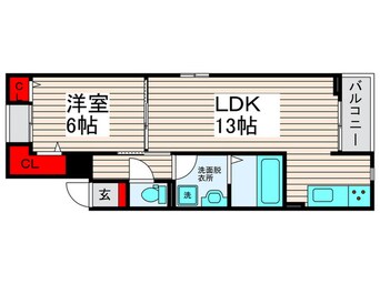 間取図 グレイス鹿浜