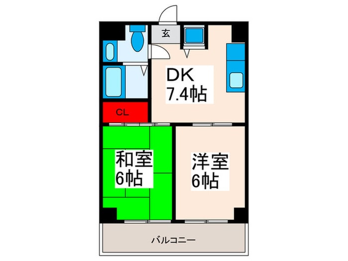 間取り図 パークサイド関