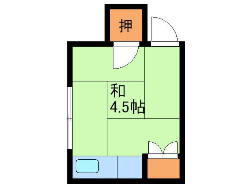 間取図 光風荘