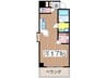 プログレンス横須賀本町 1Rの間取り