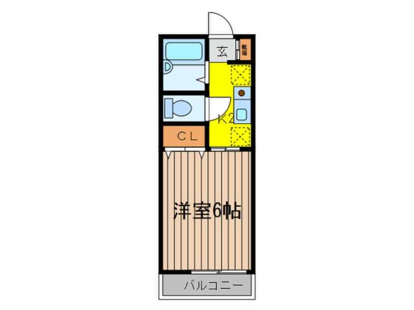 間取図 トゥインクルコ－ト大町５番館