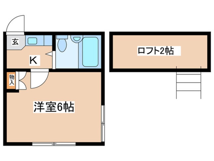 間取図 ジョイフルオークラNo.１８