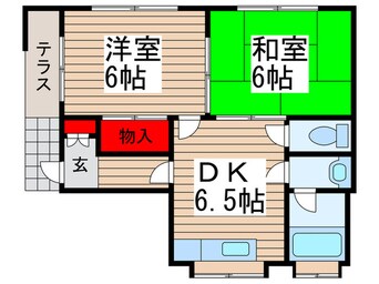 間取図 市川ハイツ