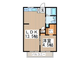 間取図 スカイコ－ポ東浦和