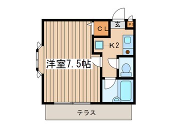 間取図 エルサヴァ－ル