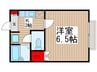 コージーハウス２２８Ｆ 1Kの間取り