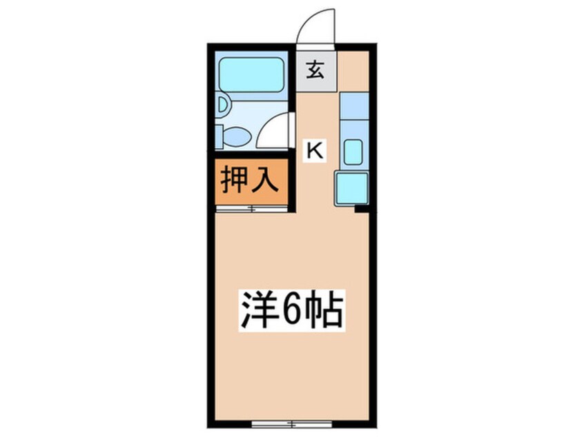 間取図 アズーレ八王子