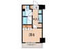 City Lux Tobe 1Kの間取り