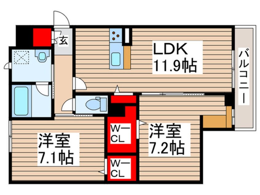 間取図 ブルームステージ