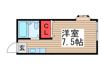 間取図 マイコーポ新富