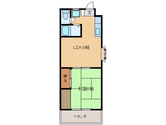 間取図 ＡＹコ－ポ天沼