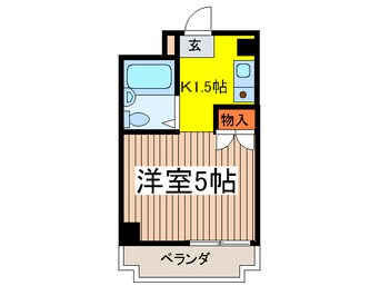 間取図 アネックス府中第Ⅱ