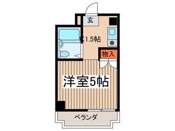 間取図 アネックス府中第Ⅱ