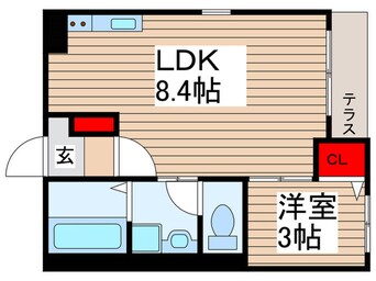 間取図 ベレガンス流山セントラルパーク