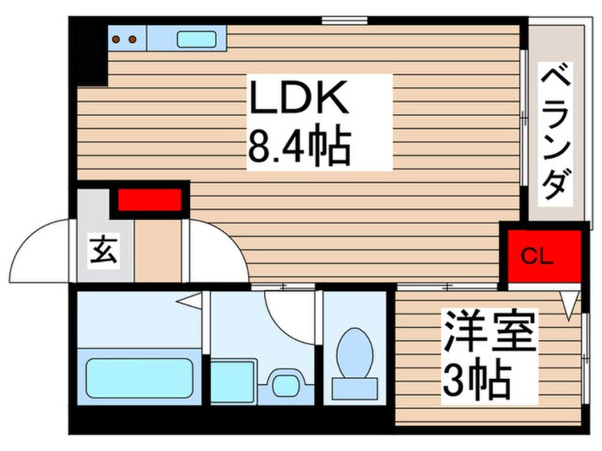 間取図 ベレガンス流山セントラルパーク