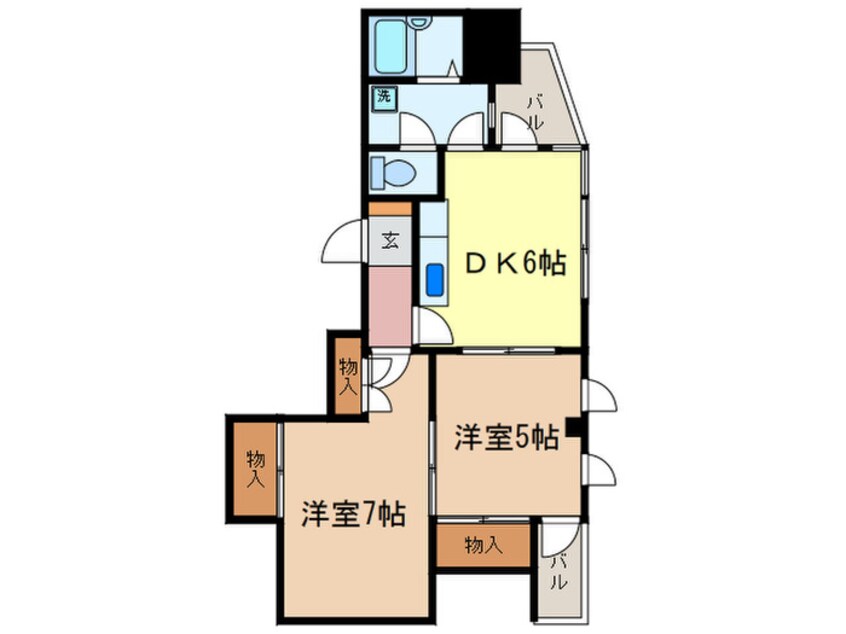 間取図 タバックラーデン