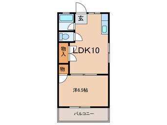 間取図 シティハイムチェダー