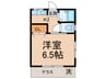 代一ハイム 1Kの間取り