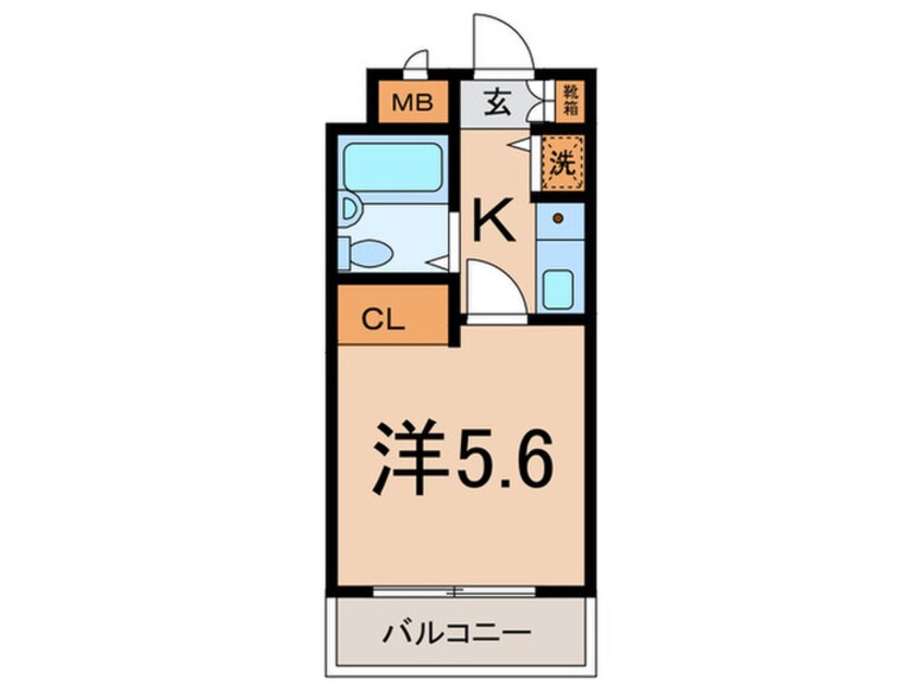 間取図 ネオマイム新子安弐番館(307)