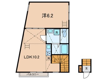 間取図 レガーロ二子玉川