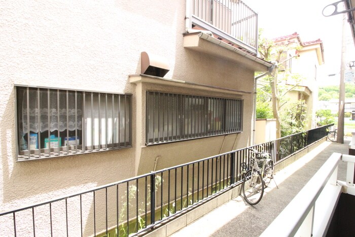 室内からの展望 第一ジィスクハイツ