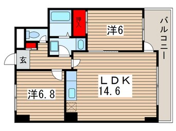 間取図 ふきのとうマンション