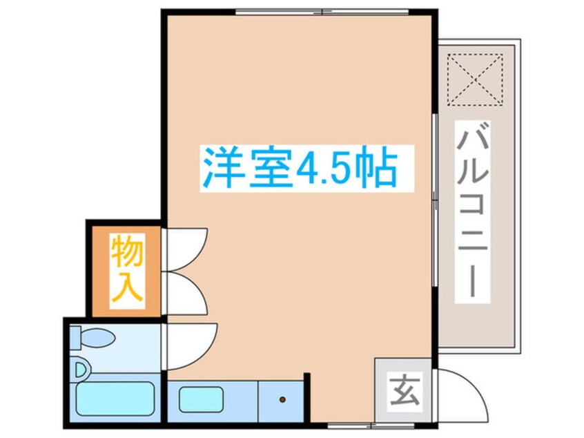 間取図 サンライズ中野坂上