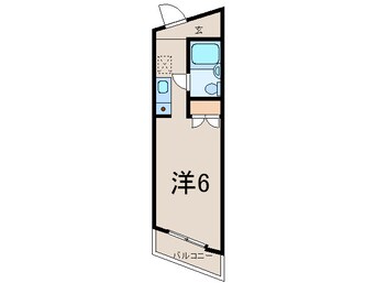 間取図 バリーサイドハイツ