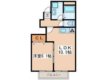 間取図 アスピリアオトワ