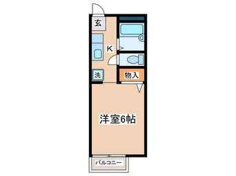 間取図 ミモザ館