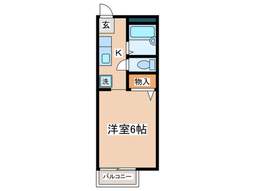 間取図 ミモザ館