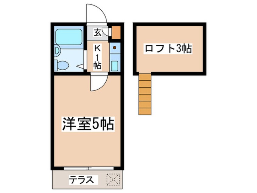 間取図 メゾンレオ絹の道