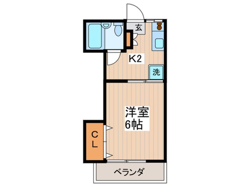 間取図 メゾンⅢ